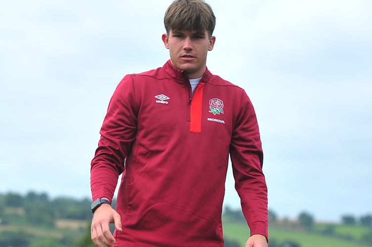 Ben Coen, of England's  Under-20  Rugby team