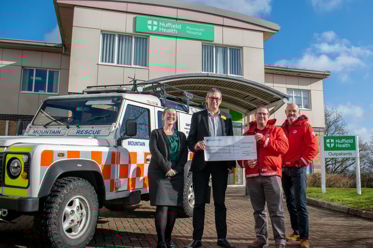 Nuffield Health Plymouth Hospital supports Dartmoor Search and Rescue