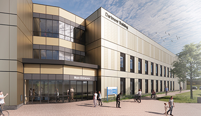 Artists impression of the Dartmoor Building