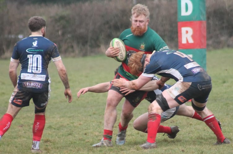 Dartmouth RFC vs Devonport action