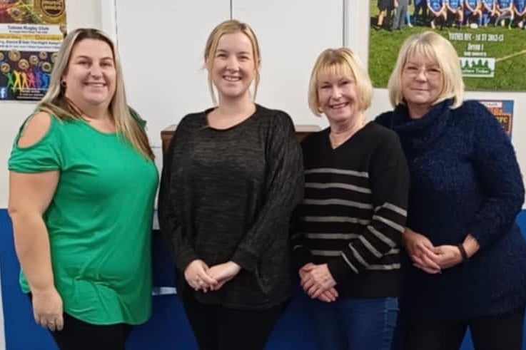 Fordetts l to r, Lindsay Cackett, Emily Stolworthy, Sarah Life and Jane Hingston