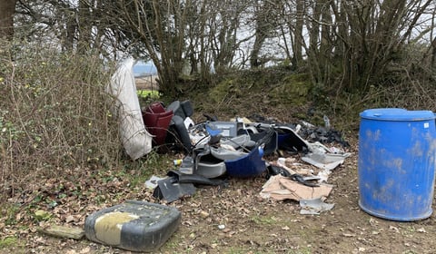 South Hams ranks seventh in South West  hazardous fly-tipping hotspots