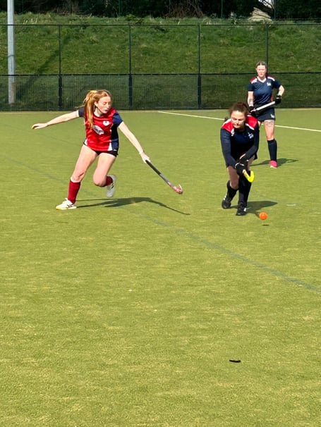 Maddie in action for K&SHC 1s