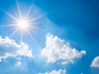Sunny today, more sunshine tomorrow