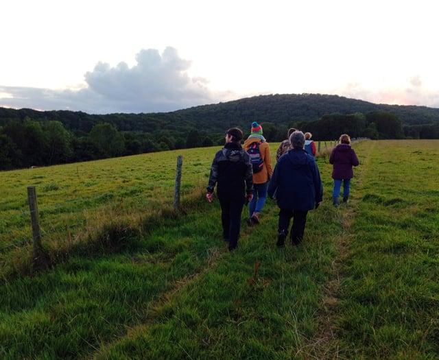 Regenerative farming tour at Old Parsonage Farm