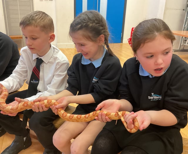 Dartmouth Academy partners with Animals 2 U Southwest