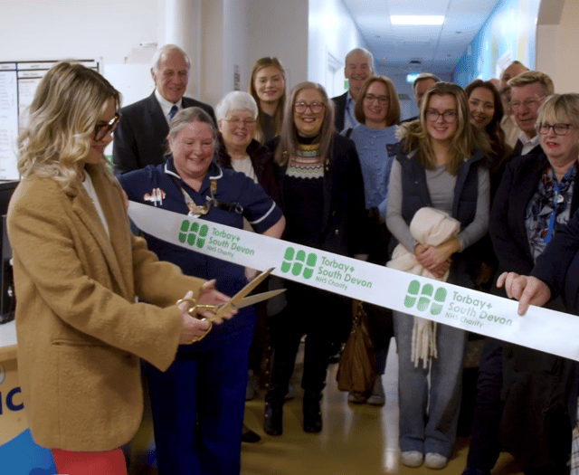 Seaside wall art transforms Torbay Hospital
