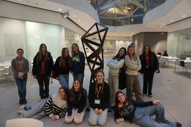KCC students at the Oxford University Maths Day for Young Women