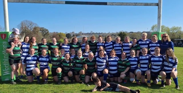 KRFC ladies with Withy ladies