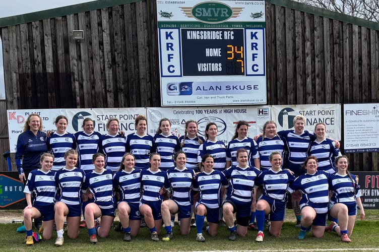 Kingsbridge RFC ladies team