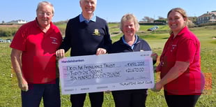 Thurlestone Golf Club raises record amount for Devon Air Ambulance