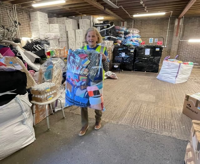 Latest Ukraine mission delivers vital humanitarian aid and Easter eggs