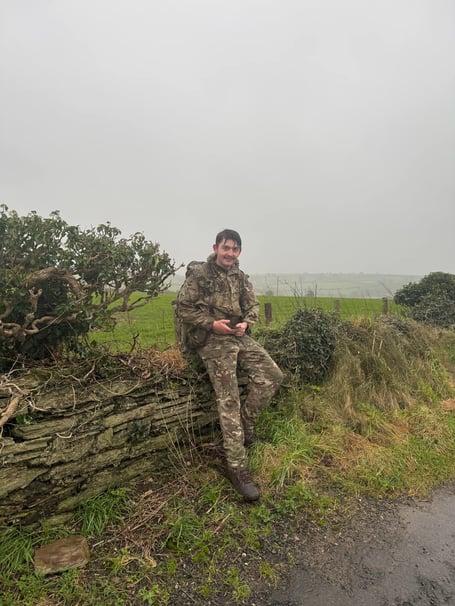 Sam Murphy who will take on the Three Peaks in December for men's mental health 