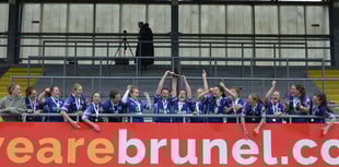 U18 girls hoist Devon Plate silverware