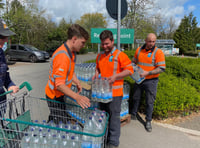 Nearly 10,000 homes still without water near Tavistock