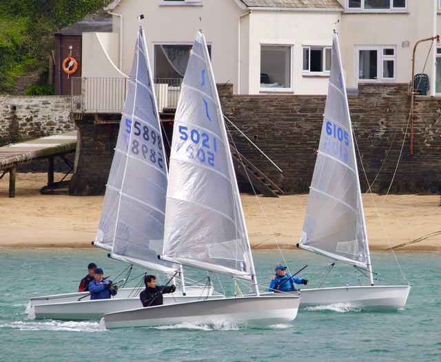A good afternoon of Salcombe Yacht Club racing