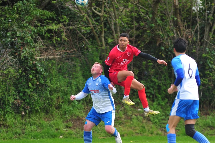 South Devon Football League Division 3. Kingsteignton Athletic 2nds versus Liverton 2nds. A 5-1 home win for The Rams