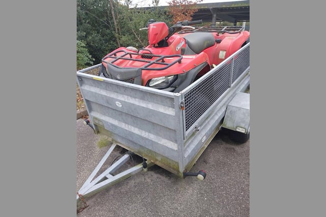 Police warn of spike in quad bike thefts in Devon and Cornwall
