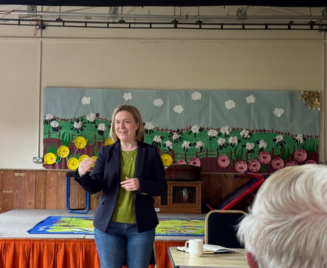 Rebecca Smith MP attends annual village meeting