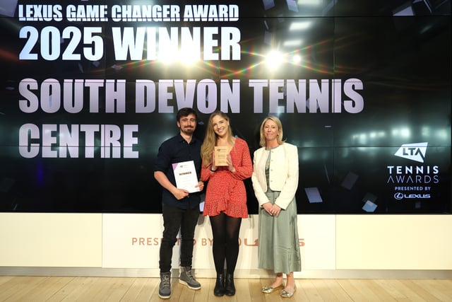 Game Changer award for Ivybridge tennis centre
