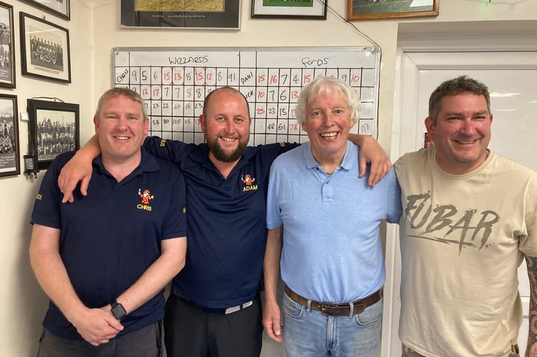 Men's pairs  final, 2024/25- Wizzards v Fords