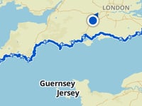 Callum Wilkinson's charity hike from Dover to Lands End