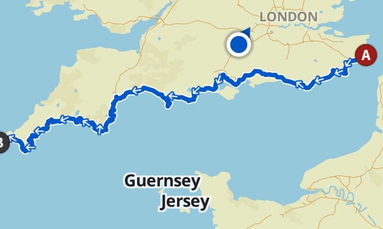 Dover to Lands End