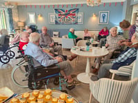 Fleet Care Home hosts VE Day event
