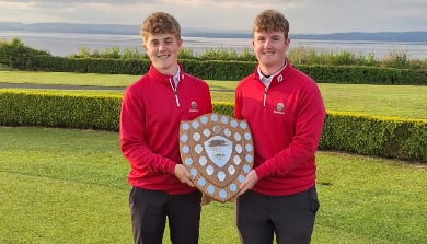 Thurlestone's Devon duo William Hoskin (left) and George Inch