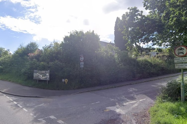 The planned new home site at Dartington - LDRS 