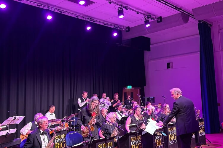The South Devon Big Band perform
