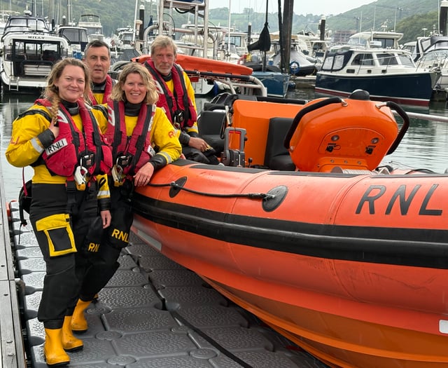 Dart RNLI lifeboat gets new berth as new station opening nears