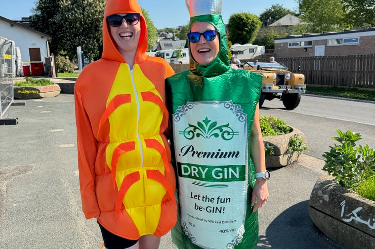Special fancy dress mention to the prawn cocktail ladies