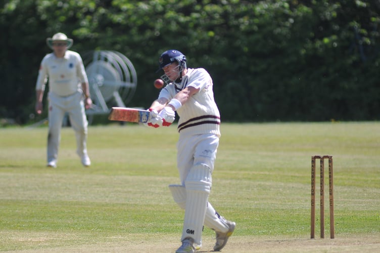 Devon Cricket League C Division West. Ashburton 1st XI versus Kingsbridge1st XI. Kingsbridge batsman James Westlake

Three wicket win for Ashburton. Kingsbridge won the toss and elected to bat making 215/5 over 45 overs. Ashburton responded after tea with 215/7 in 42.4 overs