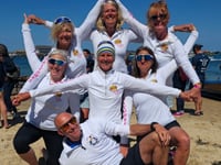 Salcombe rowers win silver at world championships