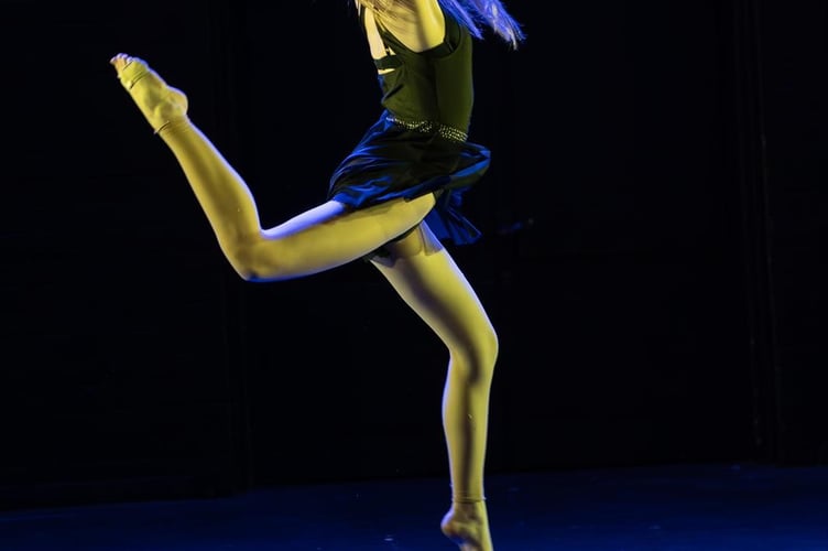The show featured polished dance performances by students