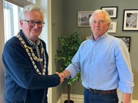 Cllr Jasper Evans becomes new Mayor of Salcombe