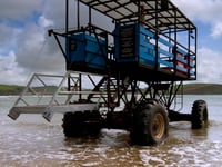 Burgh Island restores its iconic sea tractor 