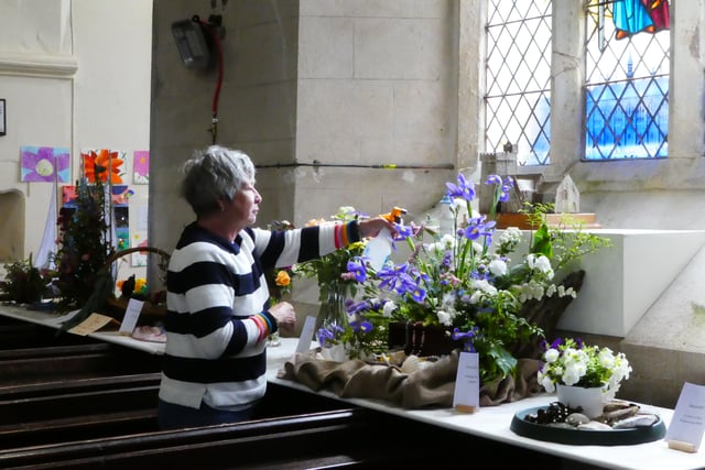 Church fundraiser blooming success