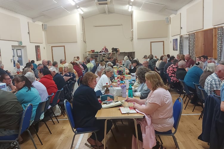 The bingo fundraiser