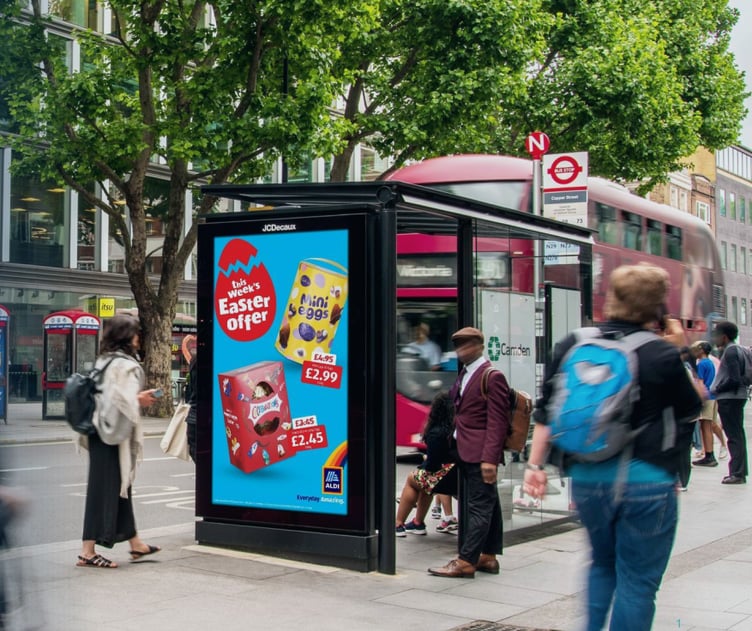 Aldi. Design a billboard.