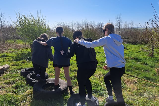 Kingsbridge students embrace adventure at Slapton outdoor learning day