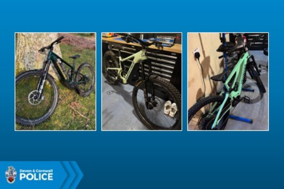 Robbery of e-bikes in Drewsteignton