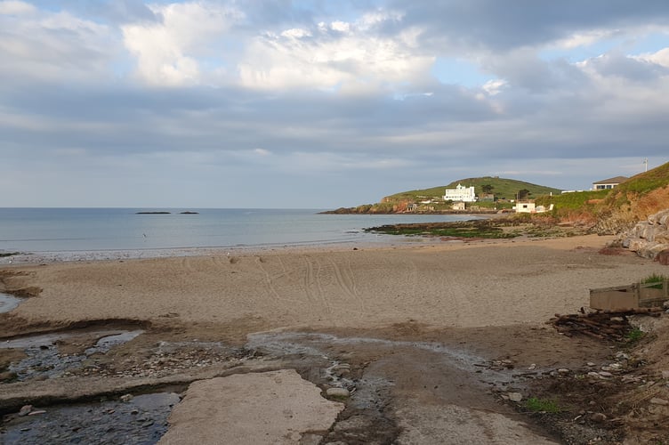 Bigbury Beach by Alice Henderson