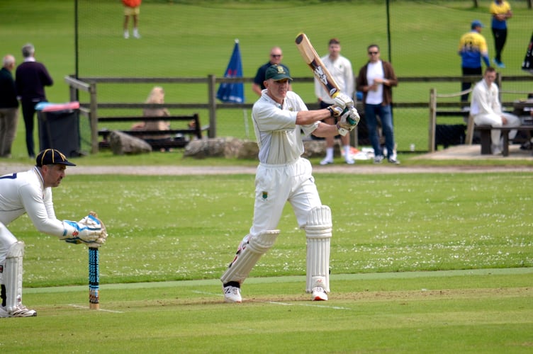 Cornwood 3rd XI batsman Andy Bees, whose lower-order heroics helped his side to a winning total against Tavistock 2nd XI 