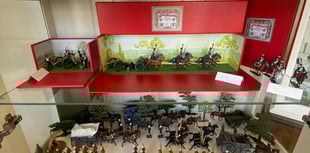 Fun and formation with toy soldier parade