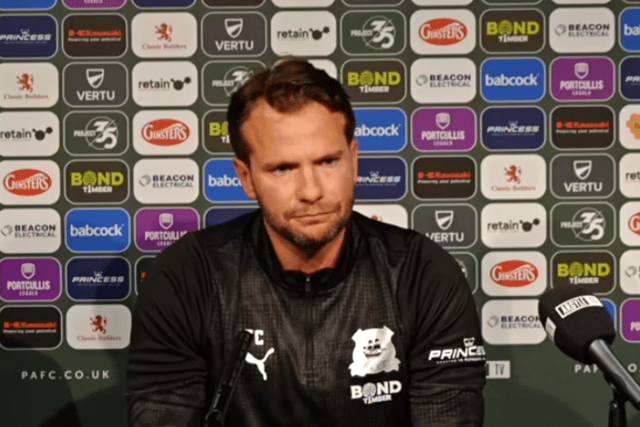 Cleverley admits Argyle 'deserved' to lose to arch rivals