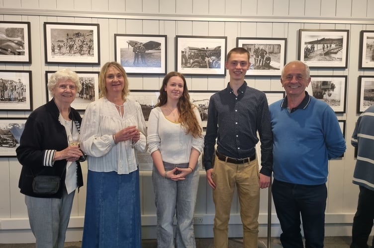 Kingsbridge Community College students Tilly and Harley curate a stunning wartime photography exhibition at Cookworthy Museum.