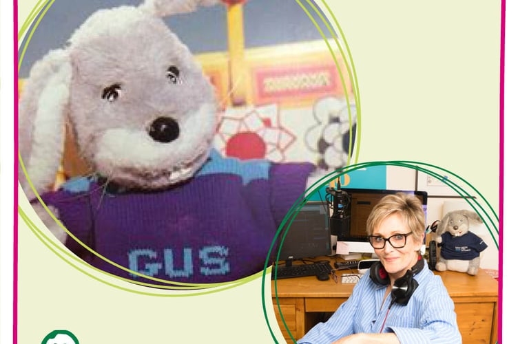 Gus Honeybun and Judi Spires