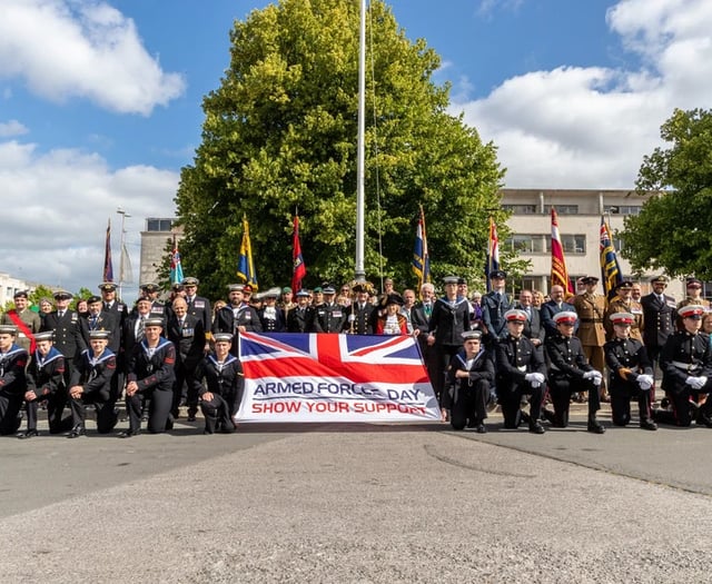 Celebrate Armed Forces Day on Plymouth Hoe this Saturday